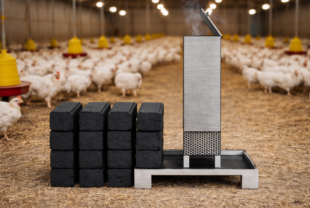 Bara Harapan dari Limbah: Inovasi Briket Popok Menghangatkan Kandang Ayam